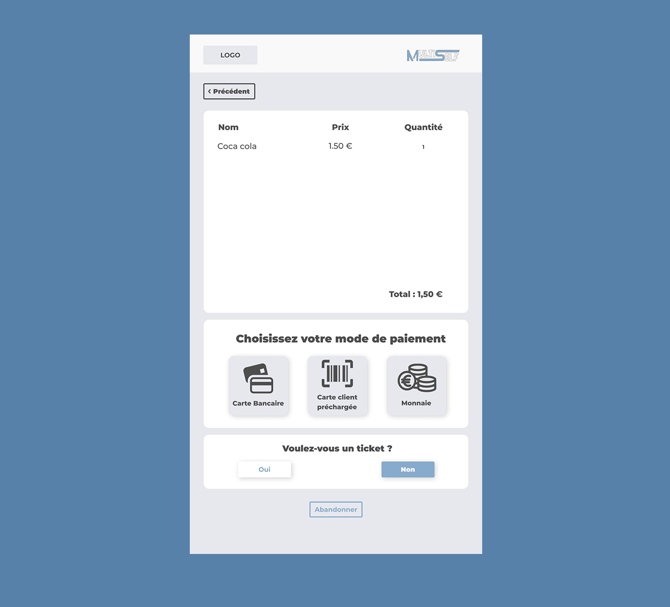 Interface de vérification d’âge 18+ intégrée à la caméra et au flux d’achat